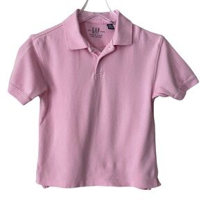 Gapkids Boys Pink Polo Shirt Medium